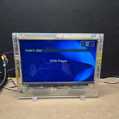 CLEAR TECH 13” Transparent LED TV ~ CTTVLED13 ~ Prison Jail ~TESTED ~ No Remote