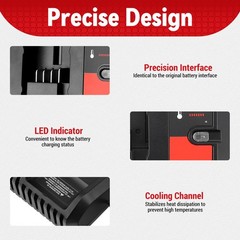 20V Battery Charger For LCS1620B BDCAC202B(not for Craftsman V20 20V Battery)