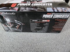 SCHUMACHER ELECTRIC PC-3000 3000 WATT 12V BATTERY POWER TO 120V AC INVERTER