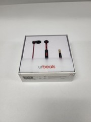 Beats by Dr. Dre UrBeats 2 In Ear Headphones iPhone Apple RED/BLK -NEW SEALED