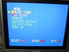 Sharp AQUOS LIQUID CRYSTAL TV  LC-13S1U-S Retro Gaming 13″ 4:3 Ratio W/ Power