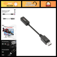 8K 60Hz DisplayPort to HDMI Cable – Active Adapter for Gaming PC, Laptop, TV, Mo