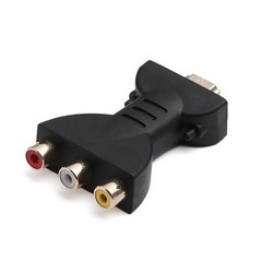 HDMI to 3 RCA AV Cable Adapter Audio Video Composite Converter HDTV DVD TV
