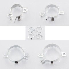 5/10pcs 25mm 30mm 35mm 40mm Capacitor Clamp Capacitor Bracket Clap Mounting Clip