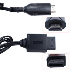 Wii to HDMI Adapter Converter Cable Full HD 1080P Plug &Play for Television PC