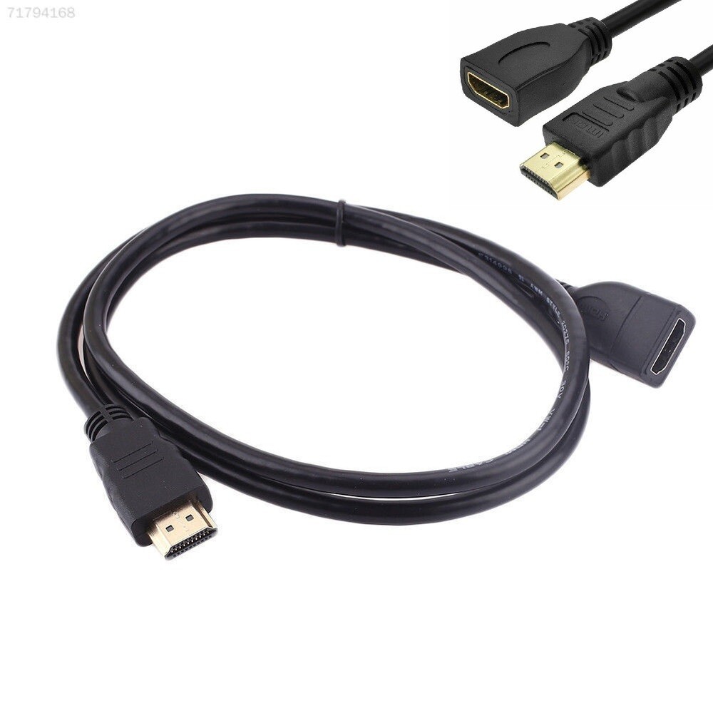Premium HDMI Male to Female Extension 1.5ft 3ft 5ft Cable for PS3 HDTV TV Extend