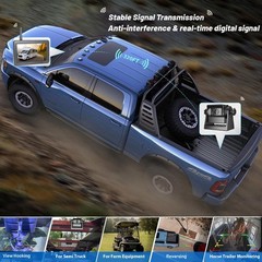 EWAY Wireless WiFi 1 Backup Camera, 1X Camera with 5 Inch Monitor