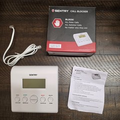SENTRY Ct-cid808 Block Dual Mode Phone Call Blocker ID Screen Spam Prevention