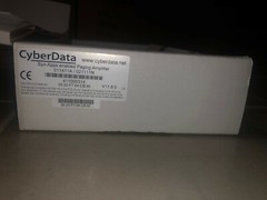CYBERDATA AMP VOIP PAGING V2 25W PAGING AMPLIFIER POE ROHS SIGNAL 011061