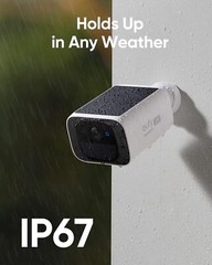 eufy S220 SoloCam Solar Security Camera 2K Wireless Outdoor Cam 2-Cam |Refurbish