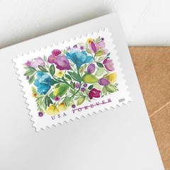 United States Postal Service Celebration Blooms Forever Postage Stamps…