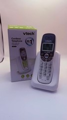 VTech CS6114 Cordless Telephone Caller ID Call Waiting White 1 Handset