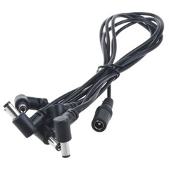 US 9V DC 1A Guitar Effect Pedal Power Supply Adapter 6 way Daisy Chain Cable Kit
