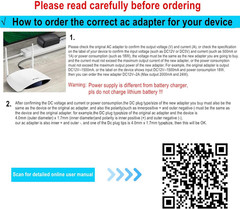Universal AC Adapter 12V 2A Power Supply Charger 24W AC110V to DC12V 2000Ma 1500