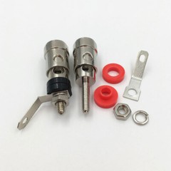 5 PAIRS Speaker Audio AMP Terminal Binding Post Spring Loaded Type Nickel plated