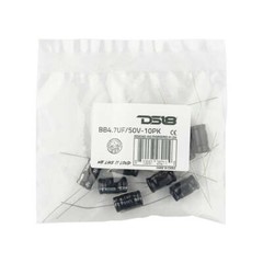 DS18 BB4.7UF/50V-10PK Bass Blocker 8.5KHz @ 4 ohms or 4.2KHz @ 8 ohms – 10 pcs