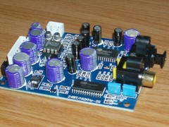 24bit/192KHz TUBE DAC DIY KIT – Lampucera1.0 + Lampizator CS8416 + CS4397