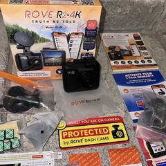 New Rove R2-4K 4K UHD Dash cam Video Camera 3840x2160p 30fps Dashcam USB-C