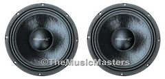 (2) 10″ inch Home Stereo Sound Studio WOOFER Subwoofer Speaker Bass Driver 8 Ohm