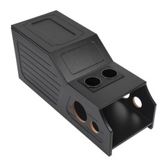 For 2007-2013 Chevy Silverado GMC Sierra Center Console Subwoofer Sub Box 12″