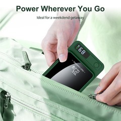 5000mah magnetic wireless mobile power bank, 22.5W fast charging for iphone