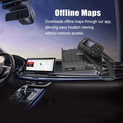 VGC BHM-88 Bluetooth Microphone For VR-N7600 N7500 N76 N75 Series Two Way Radios