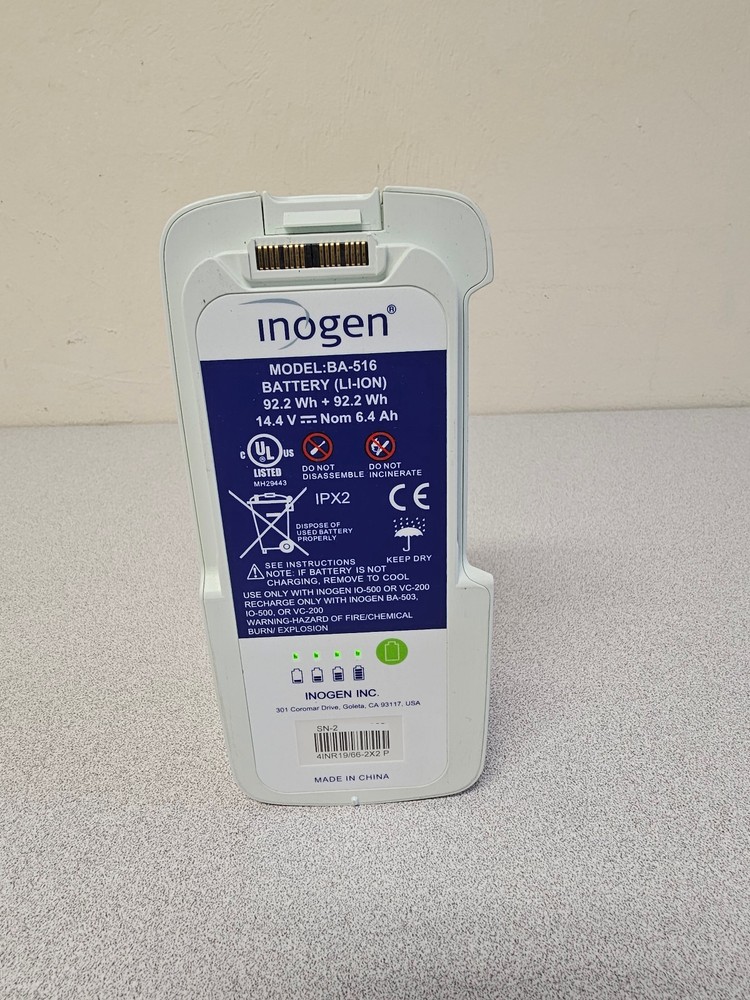 Inogen One G5 , Inogen Rove 6 & OxyGo NEXT 16-Cell Double Battery BA-516