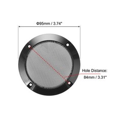 4pcs 3 inch Speaker Grill Mesh Decorative Circle Woofer Guard Protector Cover