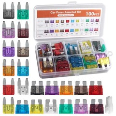 168X Car Blade Fuse Assortment Assorted Kit Blade Set Auto Truck Automotive