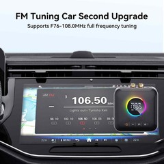 Bluetooth 5.4 Audio Receiver Transmitter FM USB 3.5MM AUX RCA Stereo HIFIAdapter