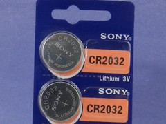 SONY CR2032 LITHIUM 3V BATTERY 2Pcs Exp. date 2030