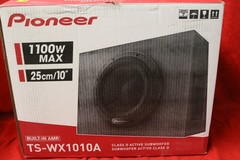 Pioneer TS-WX1010A 1100W MAX – 10″ Amplified Shallow Truck Subwoofer, NEW #N1
