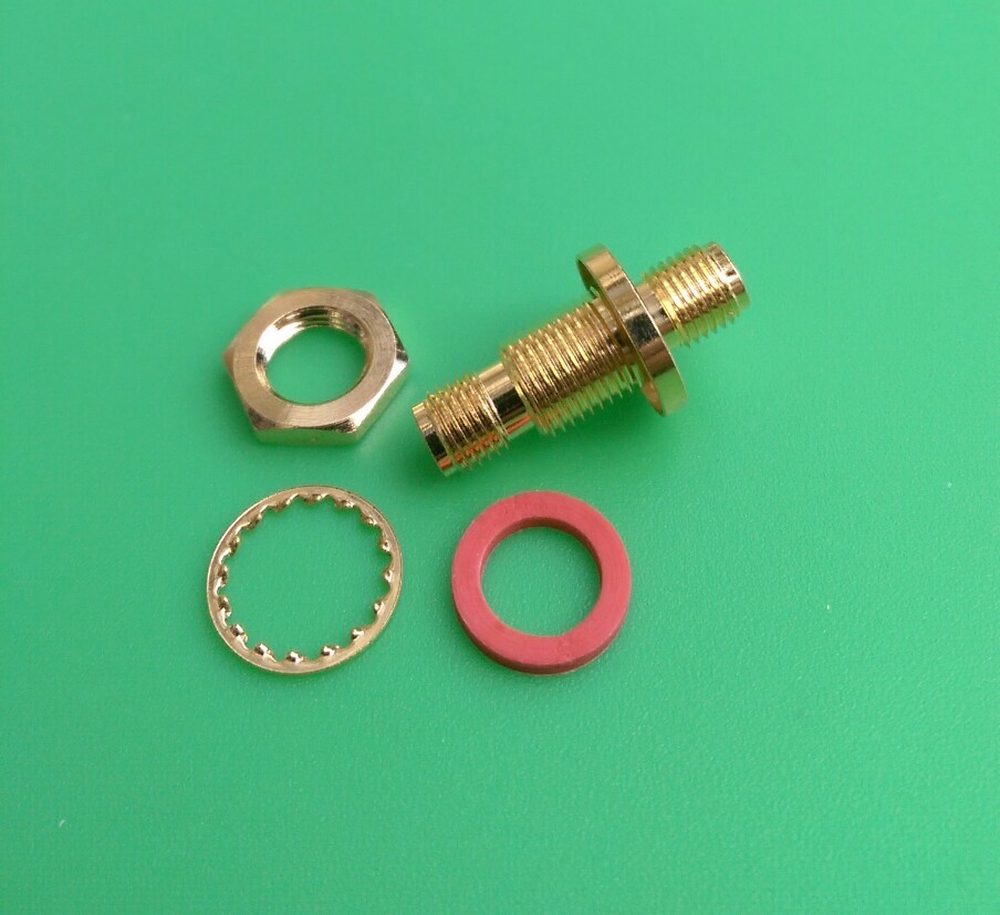 (1 SET) SMA Female to SMA Female Bulkhead Connector – USA Seller