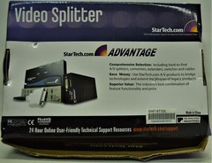 Startech.com Video Splitter 2 port 250MHz ST122L *New Unused*