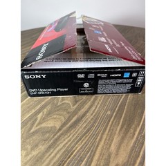 Sony DVD Player DVP-SR510H Black 1080p HDMI Upscaling with Remote Open Box Works