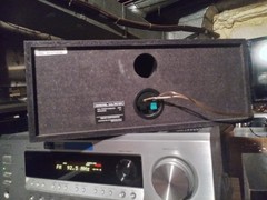 Tested & Working Onkyo SKC-520C Center Home Theater Speaker 130w 8Ohms 7.1 NICE!