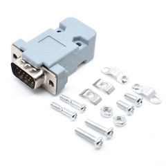 VGA Male Female DB15 3 Row Solder Cup Connectors Kit 15 Pin D Sub Port 10 PCS