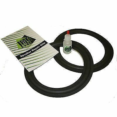 2 10 Inch Speaker Repair Subwoofer Surround Foams Kit for Memphis
