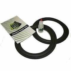 2 10 Inch Speaker Repair Subwoofer Surround Foams Kit for Memphis