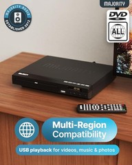 HDMI DVD Player for TV 1080P Region Free DVD Players for Smart TV Mini DVD