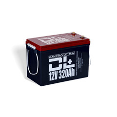 Dakota Lithium DL+ 12V 320Ah Dual Purpose LiFePO4 Battery for Solar & Off-Grid