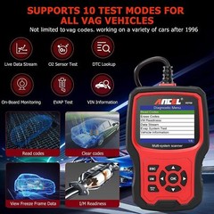 ANCEL VD700 Full System Diagnostic ABS SRS EPB OBD2 Scanner Code Reader For VAG