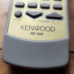 OEM Kenwood RC-553 Remote RC553 for XD-A5 RXD-A Series Mini Hi-Fi