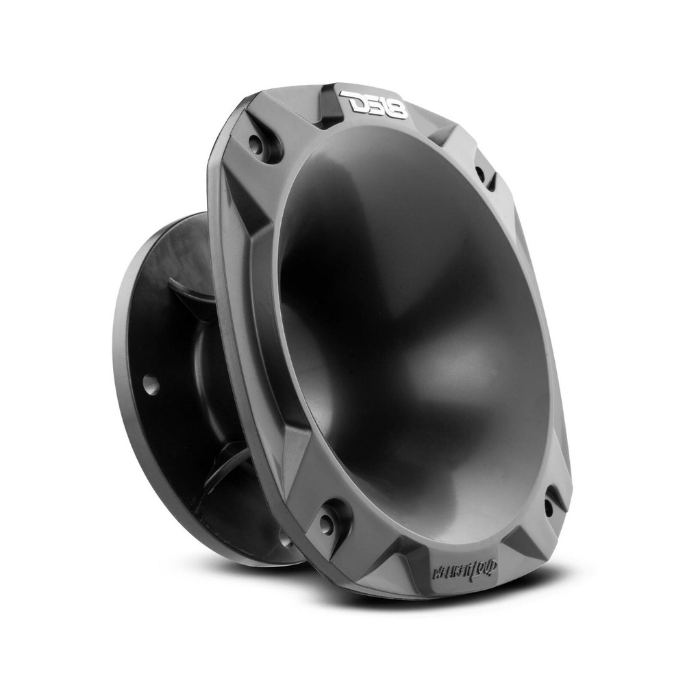 DS18 PRO-HP52/BK 2″ Throat ABS Plastic Short Horn – Bolt On, 57°, 2.6″ Depth