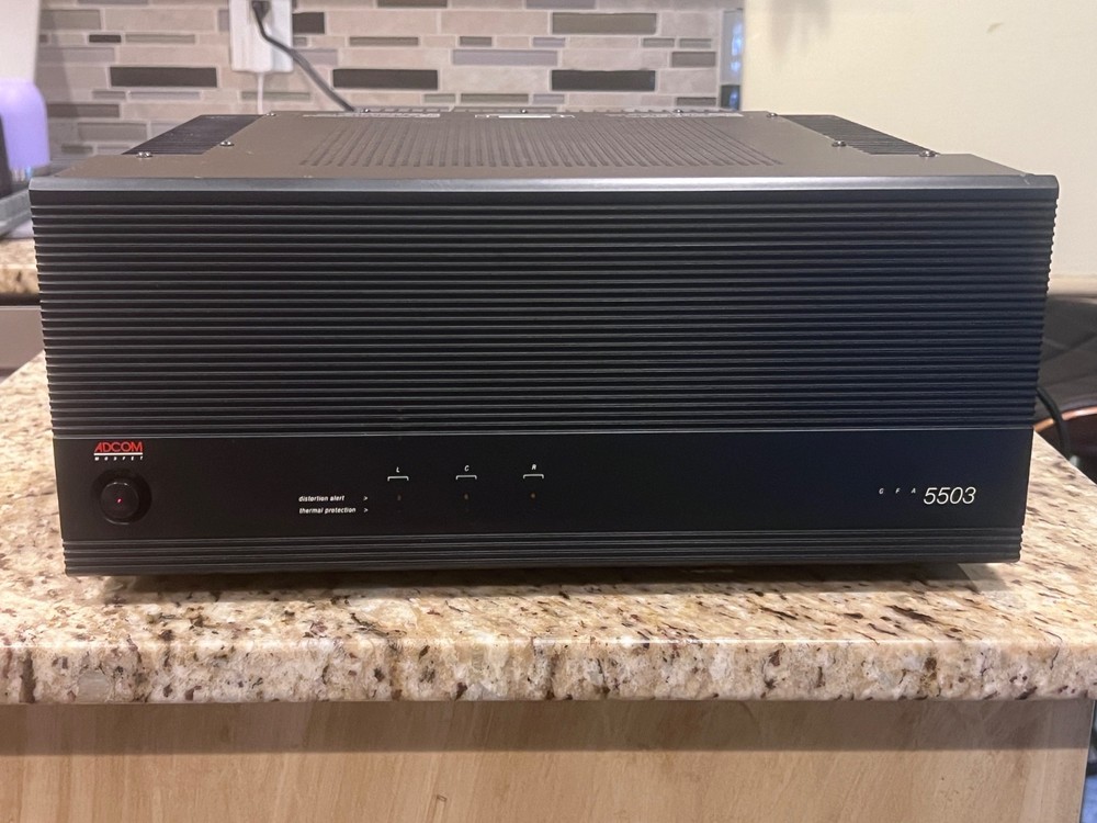 Adcom GFA-5503 Power Amplifier – Serviced – AWESOME