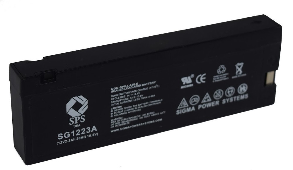 12V 2.3Ah replacement battery for Panasonic PV320 (Camcorder battery) qty1