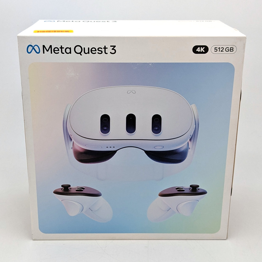 Meta Quest 3 512GB Mixed Reality VR Headset 4K 899-00583-01