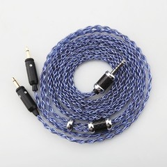 8Core 7N OCC silver plated Upgrade Headphone cable For Focal Celesstee 5ft