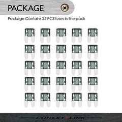 25 pcs 2 A Amp APM ATM Fuse Mini Blade Car Audio Automotive Motorcycle Truck SUV