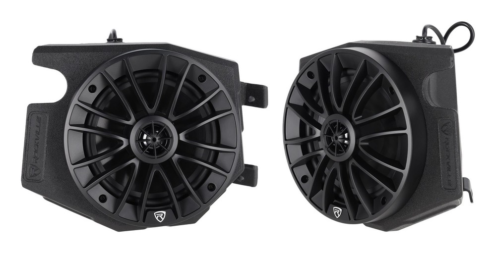 Rockville RZL7 6.5″ 600w Kick Panel Speakers+Enclosure For 2014-2023 Polaris RZR